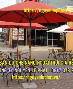 Giá Dù Che Nắng Quán Cafe Đứng Tâm Bao Nhiêu