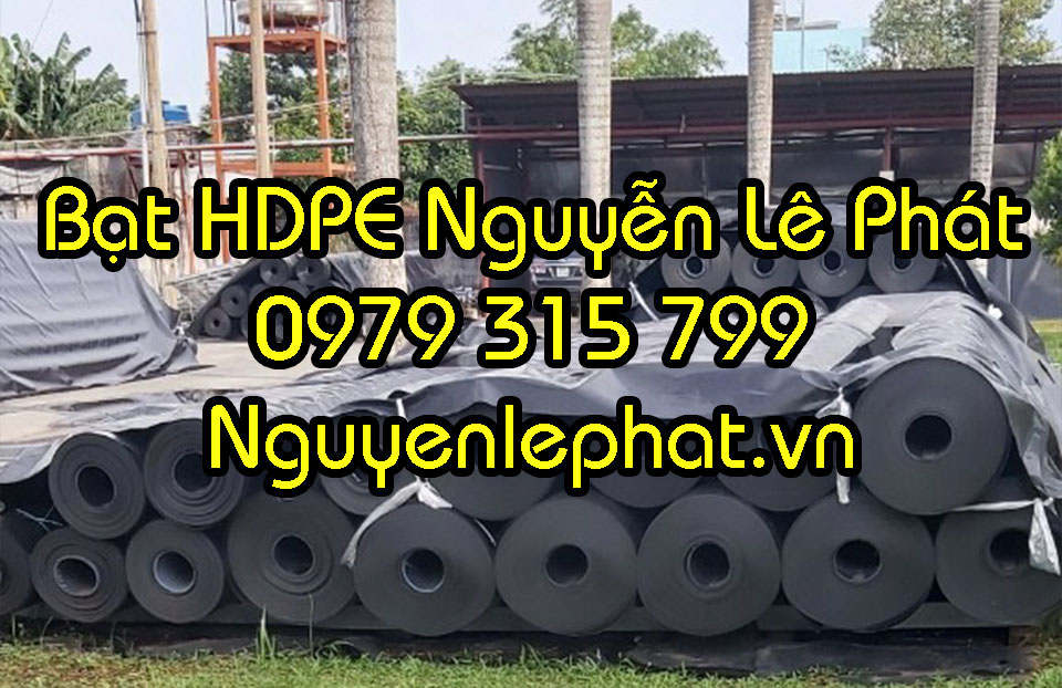 Bạt Nhựa Đen HDPE Lót Hồ Cá Biên Hòa